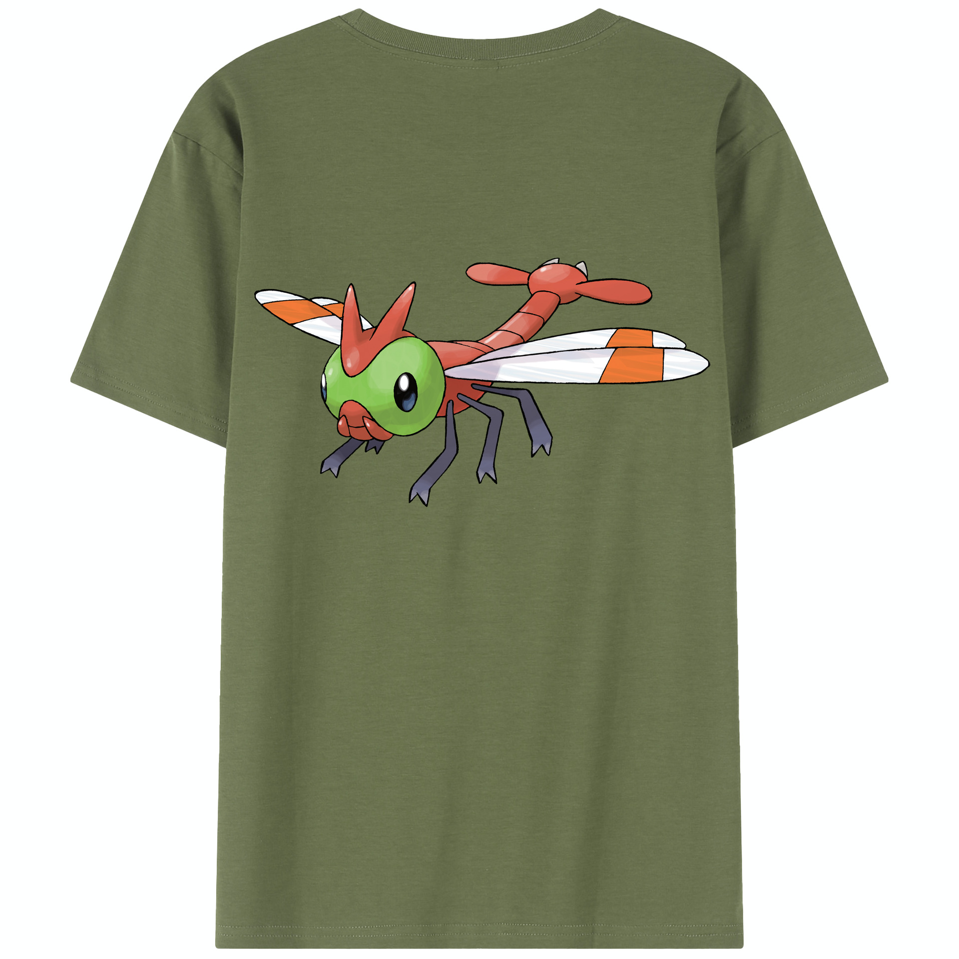 （画像用） ポケットモンスター Pokémon 綿100％半袖Tシャツ（背面プリント）
